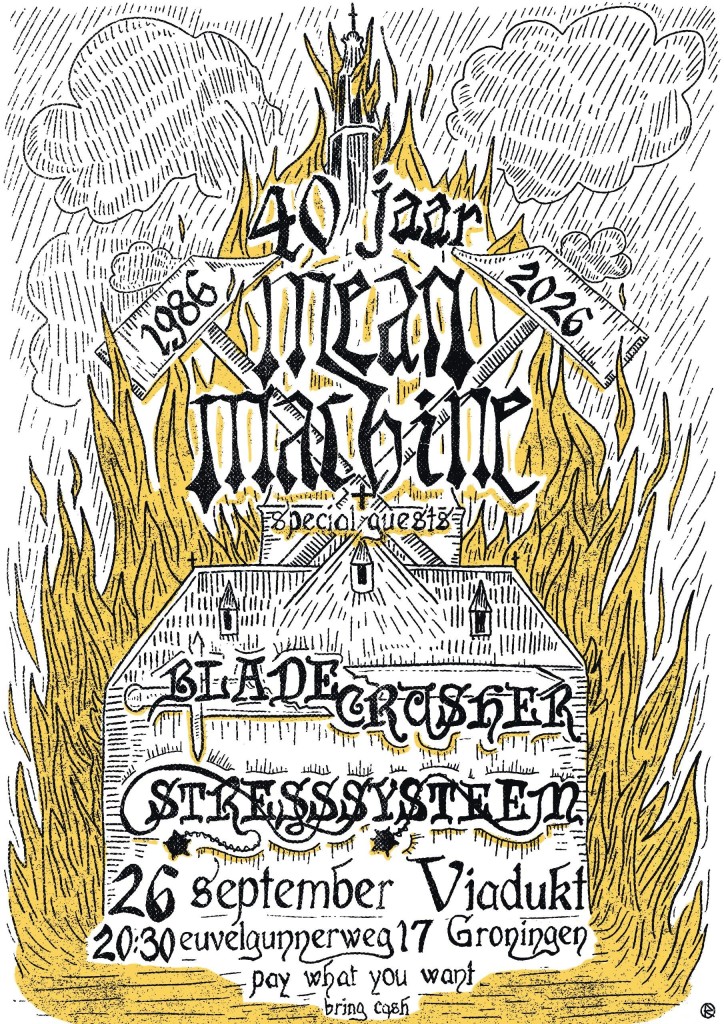 Mean Machine concert 26 sept